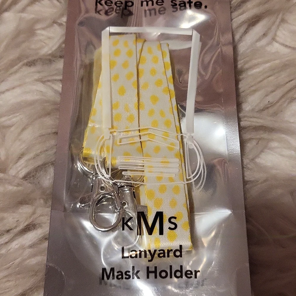 Lemon Face Mask Lanyard